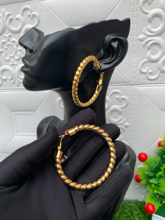 Gold hoops