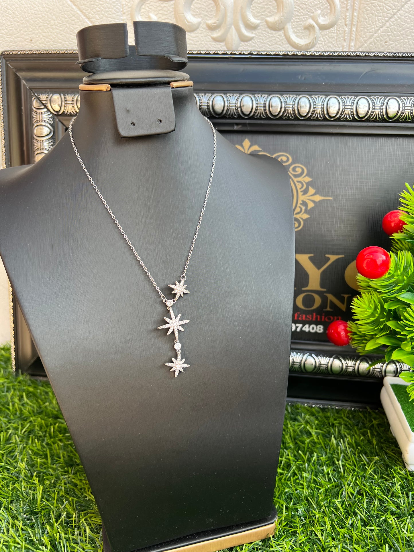 Silver Star necklace