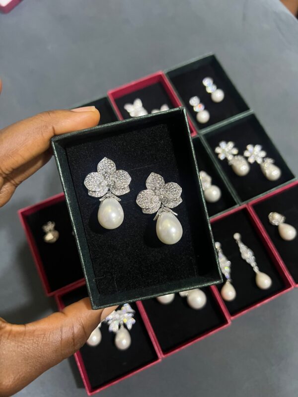 Wunmi Bridal earrings