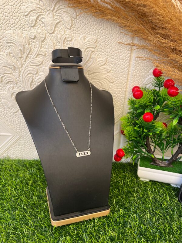 Silver necklace