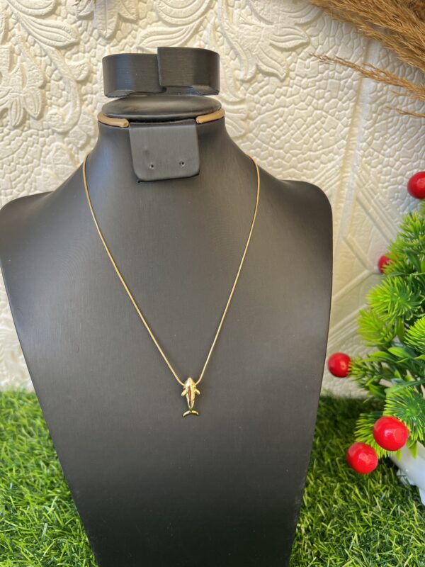 Gold necklace