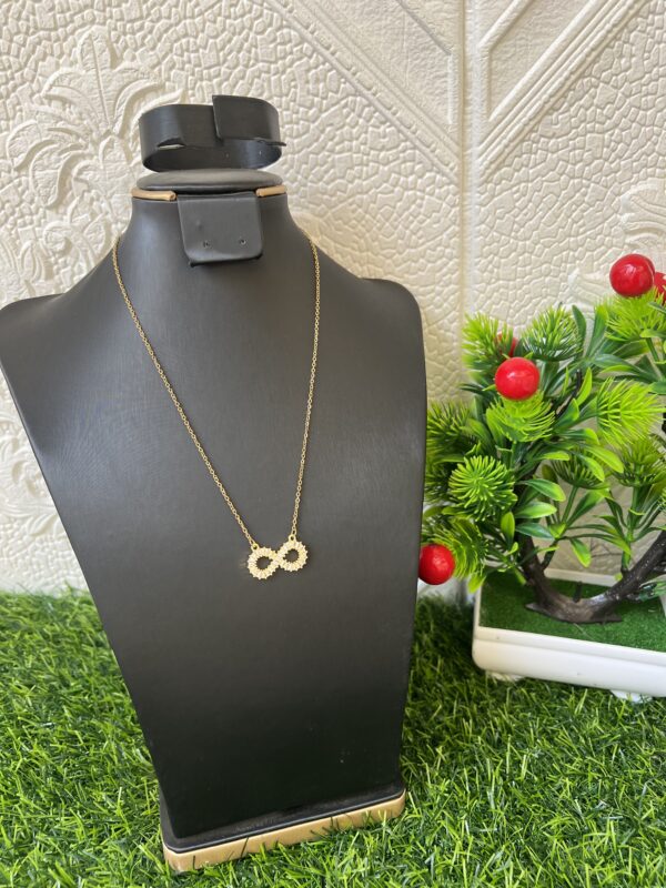 Gold Infinity necklace