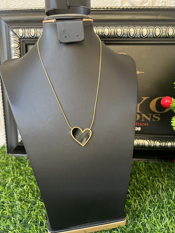 Joy gold/black necklace