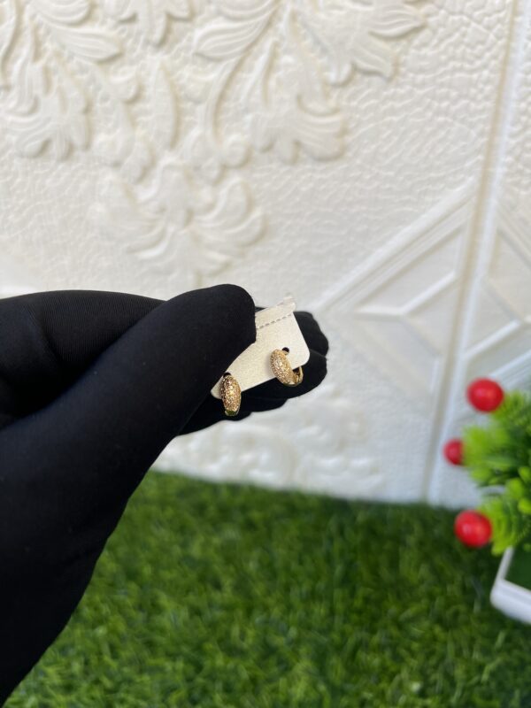 Blossom gold hoops