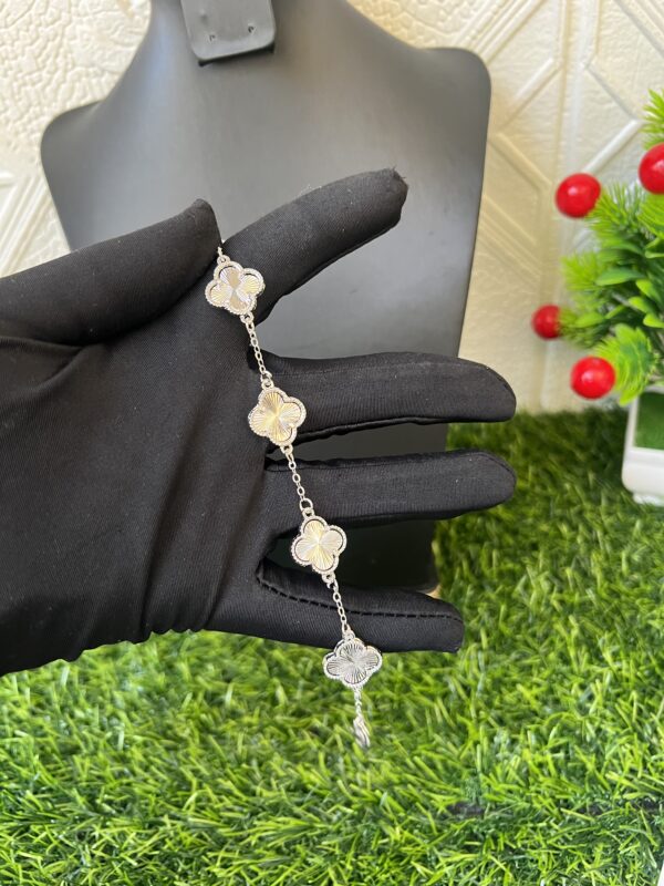 Silver fashion VCA bracelet