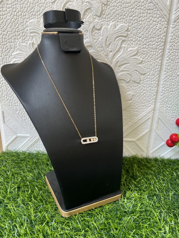 Princess gold necklace