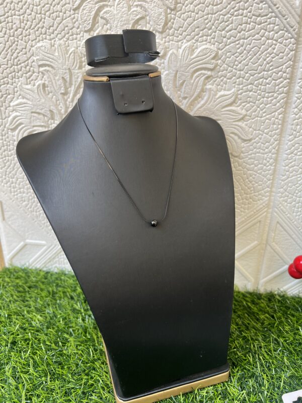 Black ball necklace