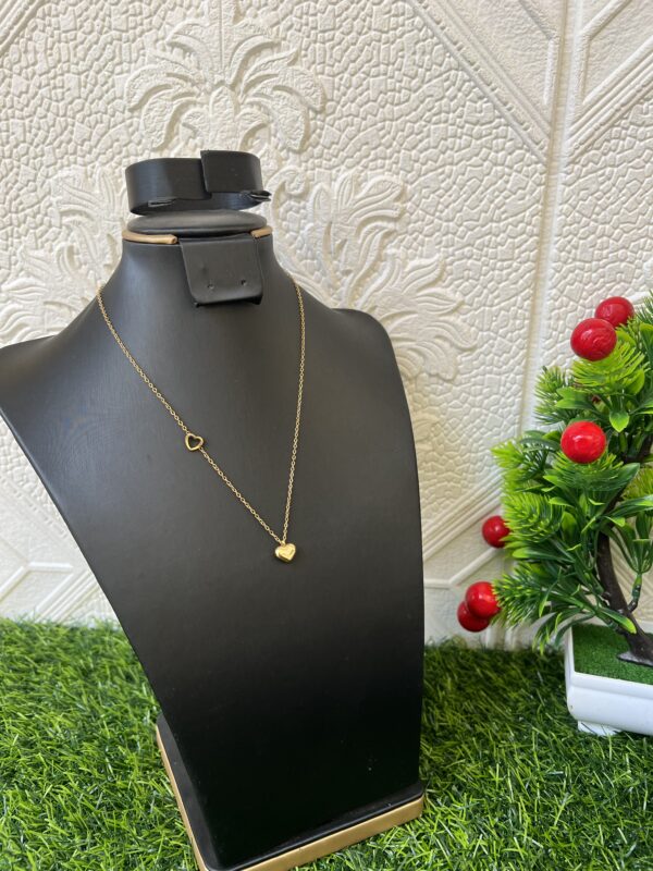 Beulah gold love necklace