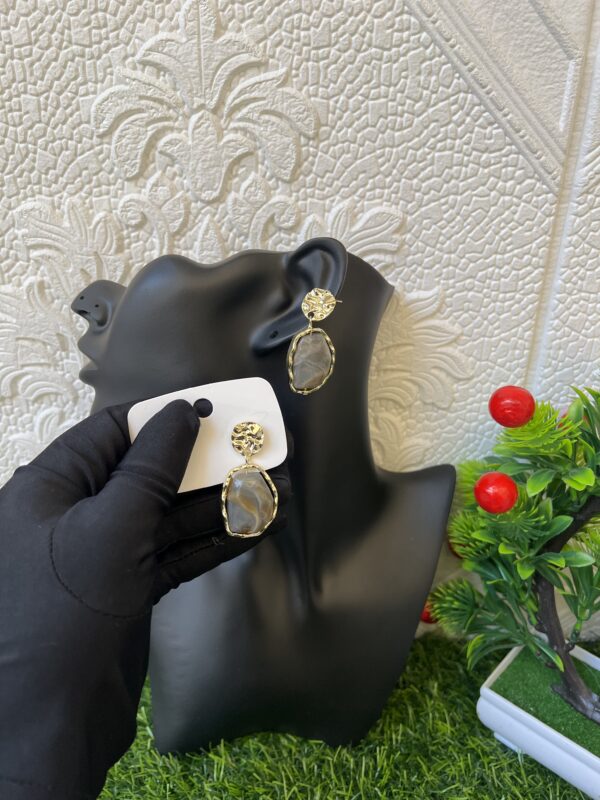 Precy gold earrings