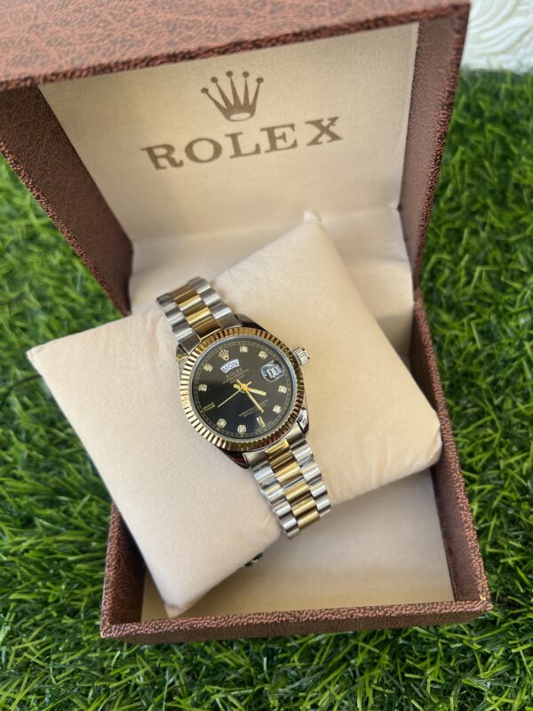 Gold and silver mixed Rolex wristwatch
