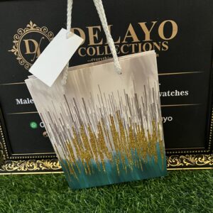 Green gift bag