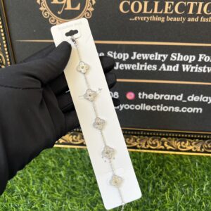 Silver fashion VCA bracelet
