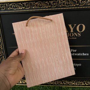 Pink gift bag