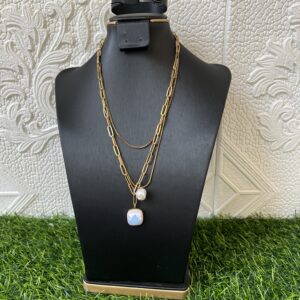 pristine layered necklaces