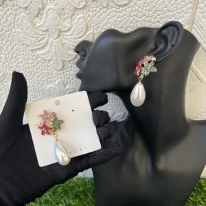 kisha pearly drop earrings