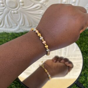 sade diamond cut bracelet