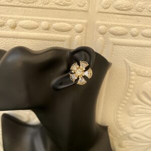 Ruby stoned earrings