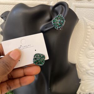 sophia emerald earrings