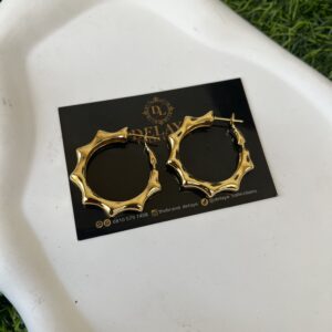natalia gold hoop earrings