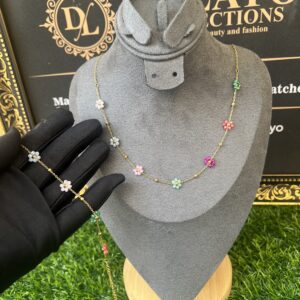 radiant dream colored jewerly set