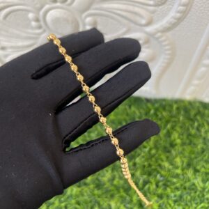 lucia steel gold bracelet