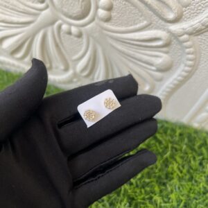 vari gold stoned stud