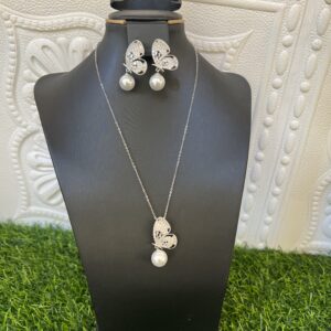 Clarisse silver jewelry set