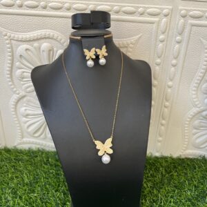 Elowen gold jewelry set