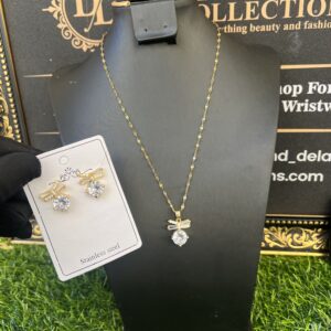 christy gold jewelry set