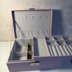 Aurelia pink medium jewelry box