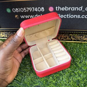 Raya mini red jewelry Box