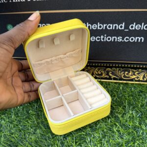 Raya mini yellow jewelry box