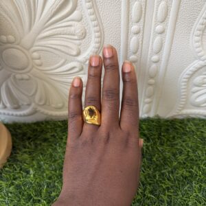 Elvira gold ring