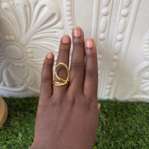 Serena gold ring