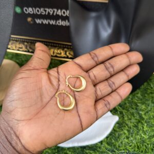 Maya gold hoops
