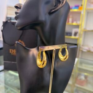 Coco gold hoops