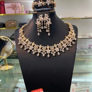 Dara gold jewelry set