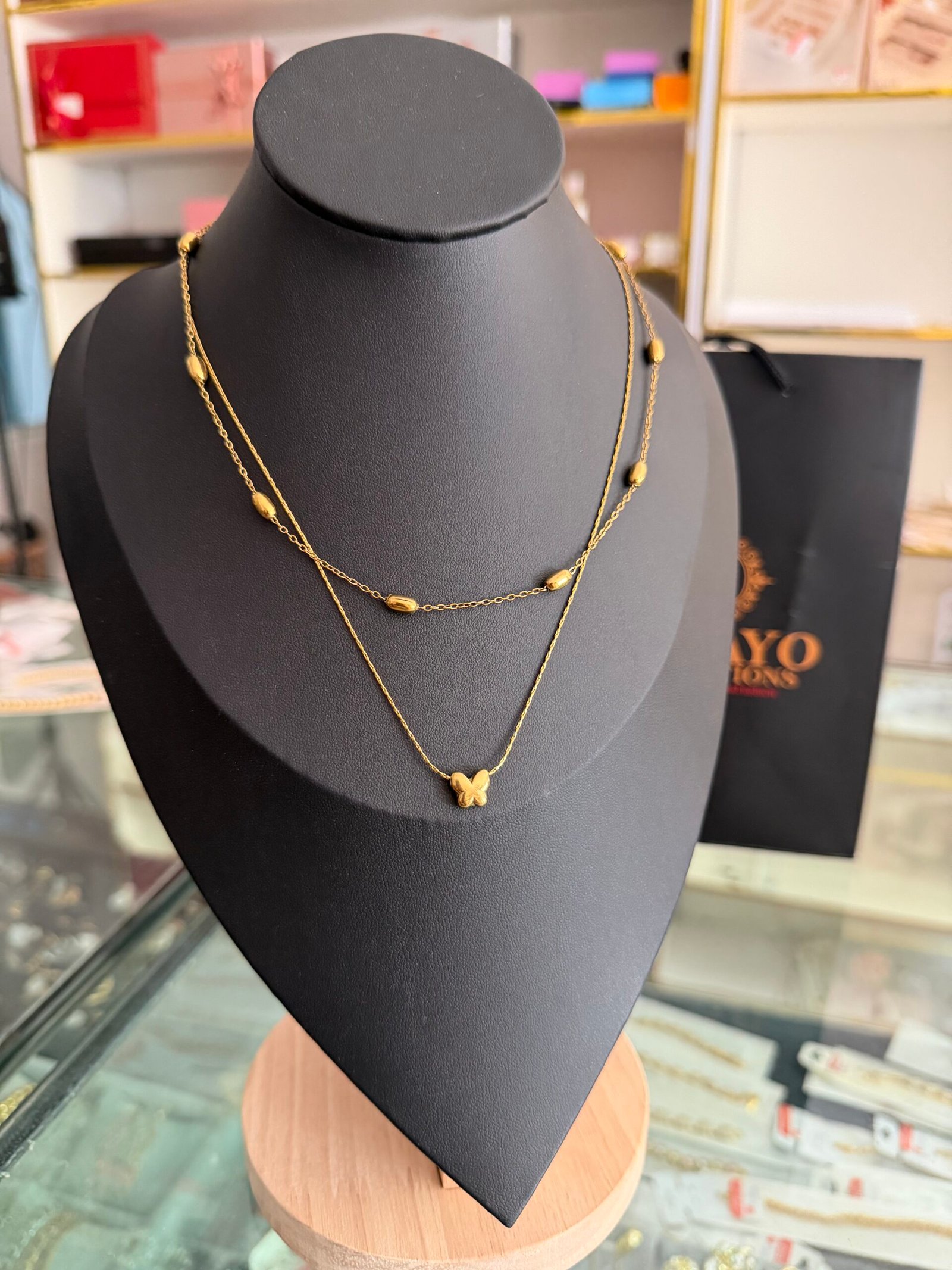 Laurie layered necklace
