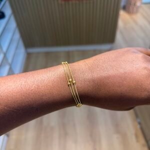 Maria 3 in 1 gold bracelet