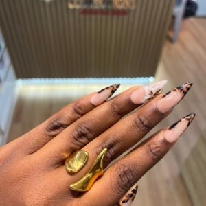 Lila Gold Ring