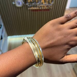 10in1 Zara Gold chunky Bangle
