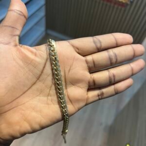 Satin Gold Bracelet
