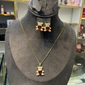 Teddy with love Jewelry set