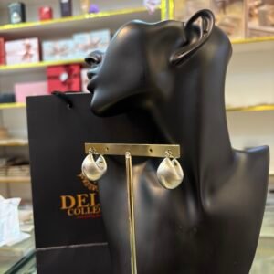 Maria Silver Chunky Hoops