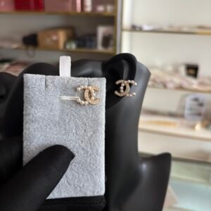 Pearl Monogram Studs