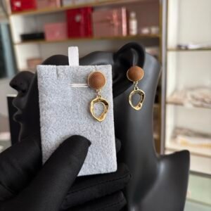 Lola Wood Studs