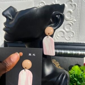 Hailey acrylic earrings