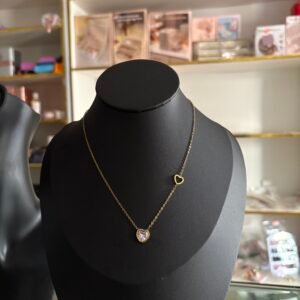 Double Heart Necklace