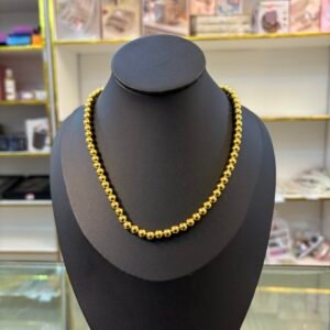 Gold Bead Necklace