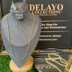 Rhea candy long gold necklace